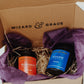 Three-candle Essential Oil Candle Gift Set - Wizard & Grace